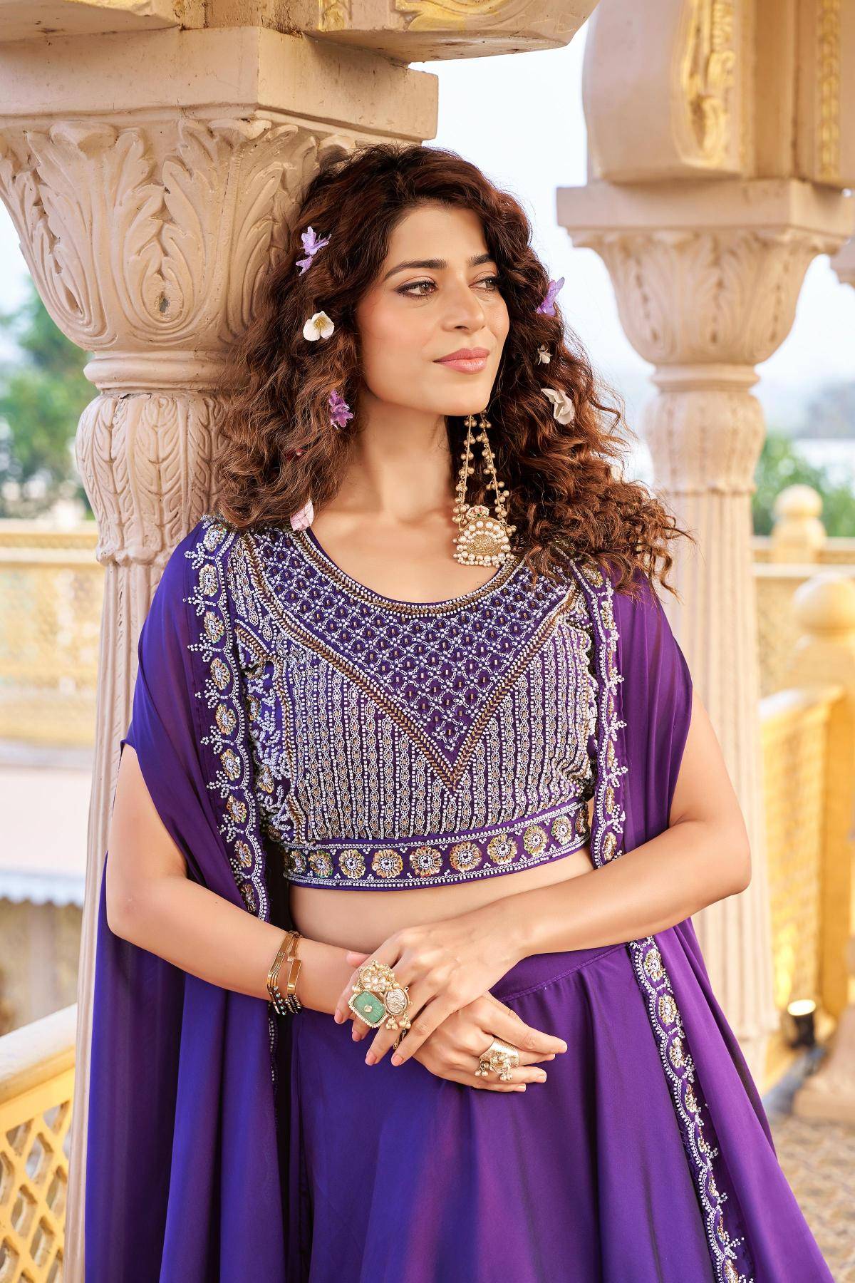 Ram 155 Rangoli silk Blue Bridal lehenga wholesale in Pune